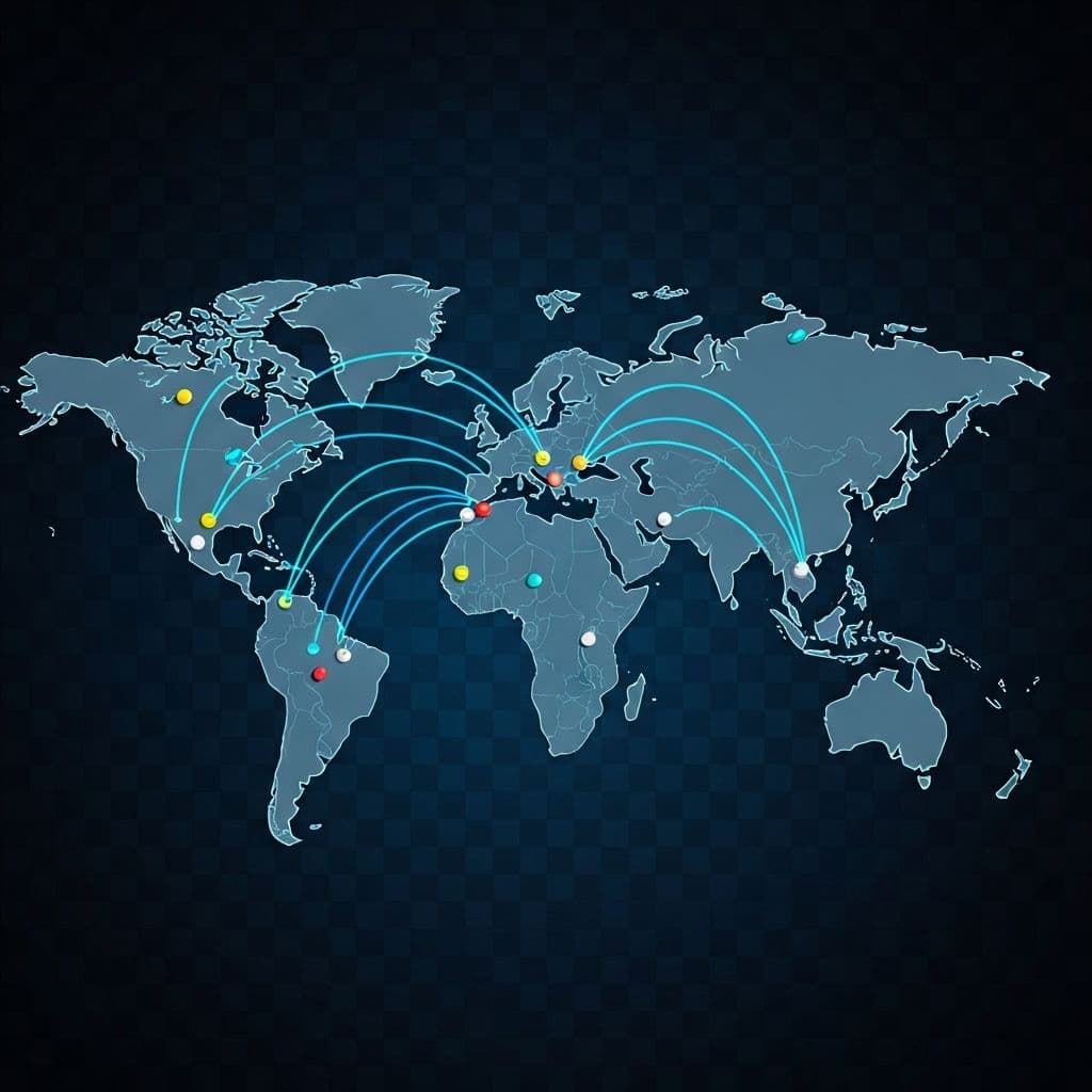 Global pharmaceutical distribution from Dubai to the world